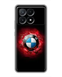 Чохол для Xiaomi POCO X6 Pro (5G) з картинкою «Логотип BMW — спалах»