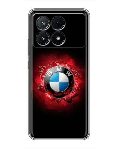 Чохол для Xiaomi POCO X6 Pro (5G) з картинкою «Логотип BMW — спалах» Чохол для Xiaomi POCO X6 Pro (5G) з картинкою «Логотип BMW — спалах»
