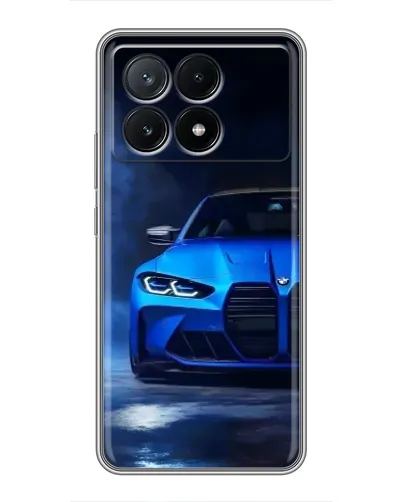 Чохол для Xiaomi POCO X6 Pro (5G) з картинкою «Блакитна BMW M4» Чохол для Xiaomi POCO X6 Pro (5G) з картинкою «Блакитна BMW M4»