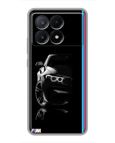Чохол для Xiaomi POCO X6 Pro (5G) з картинкою «Силует BMW в темряві» Чохол для Xiaomi POCO X6 Pro (5G) з картинкою «Силует BMW в темряві»