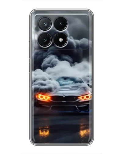 Чохол для Xiaomi POCO X6 Pro (5G) з картинкою «BMW у диму» Чохол для Xiaomi POCO X6 Pro (5G) з картинкою «BMW у диму»