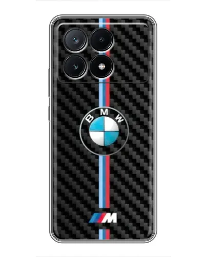 Чохол для Xiaomi POCO X6 Pro (5G) з картинкою «Емблема BMW та карбон» Чохол для Xiaomi POCO X6 Pro (5G) з картинкою «Емблема BMW та карбон»