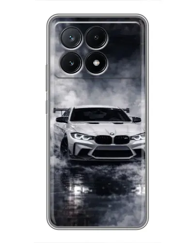 Чохол для Xiaomi POCO X6 Pro (5G) з картинкою «BMW крізь туман» Чохол для Xiaomi POCO X6 Pro (5G) з картинкою «BMW крізь туман»