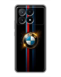 Чохол для Xiaomi POCO X6 Pro (5G) з картинкою «BMW M-Power неон»
