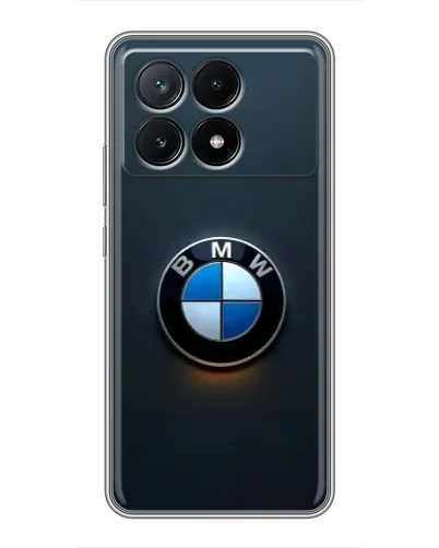 Чохол для Xiaomi POCO X6 Pro (5G) з картинкою «Логотип BMW — мінімалізм» Чохол для Xiaomi POCO X6 Pro (5G) з картинкою «Логотип BMW — мінімалізм»