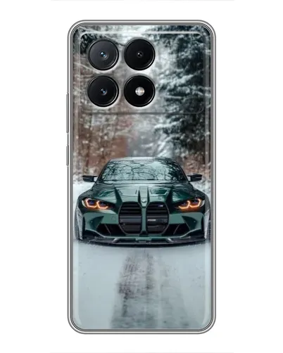Чохол для Xiaomi POCO X6 Pro (5G) з картинкою «BMW у зимовому лісі» Чохол для Xiaomi POCO X6 Pro (5G) з картинкою «BMW у зимовому лісі»