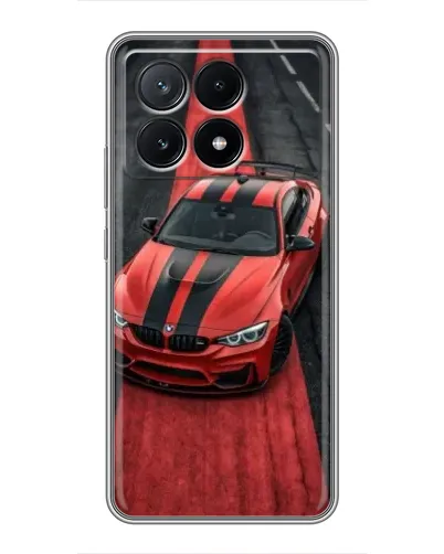 Чохол для Xiaomi POCO X6 Pro (5G) з картинкою «BMW на червоній доріжці» Чохол для Xiaomi POCO X6 Pro (5G) з картинкою «BMW на червоній доріжці»