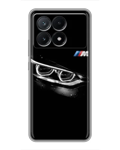 Чехол для Xiaomi POCO X6 Pro (5G) с картинкой «BMW — взгляд тигра» Чехол для Xiaomi POCO X6 Pro (5G) с картинкой «BMW — взгляд тигра»