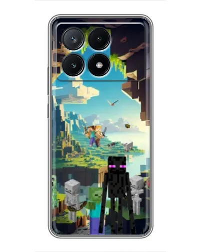 Чохол для Xiaomi POCO X6 Pro (5G) з картинкою «Ендермен у лісі» Чохол для Xiaomi POCO X6 Pro (5G) з картинкою «Ендермен у лісі»