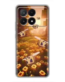 Чехол для Xiaomi POCO X6 Pro (5G) с картинкой «Поле подсолнухов» Чехол для Xiaomi POCO X6 Pro (5G) с картинкой «Поле подсолнухов»