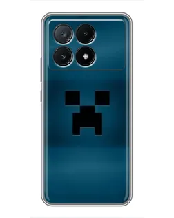 Чехол для Xiaomi POCO X6 Pro (5G) с картинкой «Крипер текстура» Чехол для Xiaomi POCO X6 Pro (5G) с картинкой «Крипер текстура»