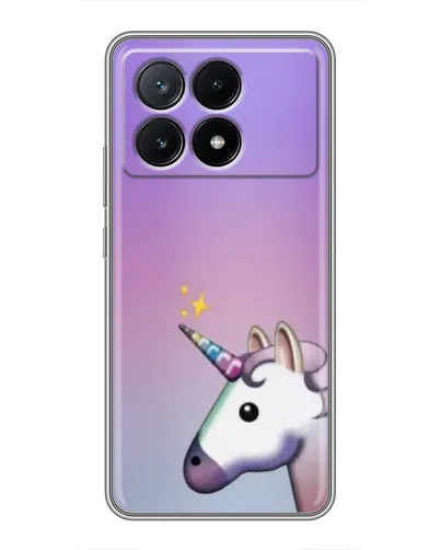Чехол для Xiaomi POCO X6 Pro (5G) с картинкой «Единорог градиент» Чехол для Xiaomi POCO X6 Pro (5G) с картинкой «Единорог градиент»
