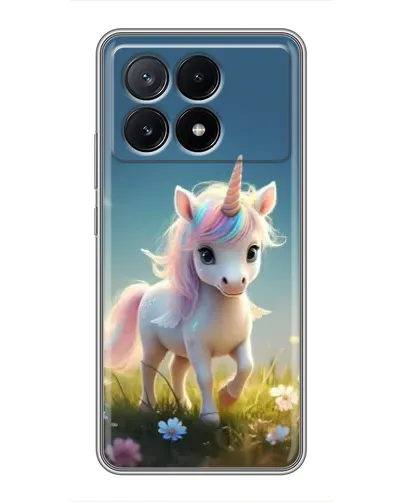 Чехол для Xiaomi POCO X6 Pro (5G) с картинкой «Единорог на поляне» Чехол для Xiaomi POCO X6 Pro (5G) с картинкой «Единорог на поляне»