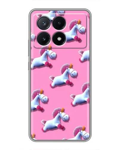 Чехол для Xiaomi POCO X6 Pro (5G) с картинкой «Единороги на розовом» Чехол для Xiaomi POCO X6 Pro (5G) с картинкой «Единороги на розовом»