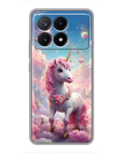 Чехол для Xiaomi POCO X6 Pro (5G) с картинкой «Единорог среди облаков» Чехол для Xiaomi POCO X6 Pro (5G) с картинкой «Единорог среди облаков»