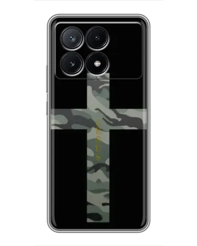 Чехол для Xiaomi POCO X6 Pro (5G) с картинкой «Милитари Крест»