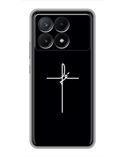 Чехол для Xiaomi POCO X6 Pro (5G) с картинкой «Тонкий крест» Чехол для Xiaomi POCO X6 Pro (5G) с картинкой «Тонкий крест»