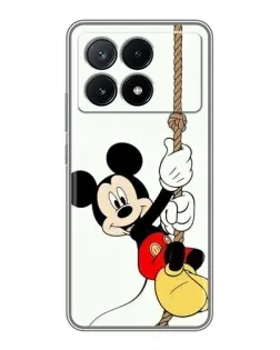 Чохол для Xiaomi POCO X6 Pro (5G) з картинкою «Mickey на канаті»