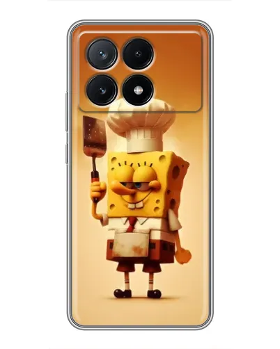Чехол для Xiaomi POCO X6 Pro (5G) с картинкой «Губка Боб повар» Чехол для Xiaomi POCO X6 Pro (5G) с картинкой «Губка Боб повар»
