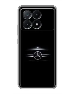 Чохол для Xiaomi POCO X6 Pro (5G) з картинкою «Mercedes — абстрактні лінії»