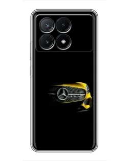 Чохол для Xiaomi POCO X6 Pro (5G) з картинкою «Mercedes — ретро стиль»