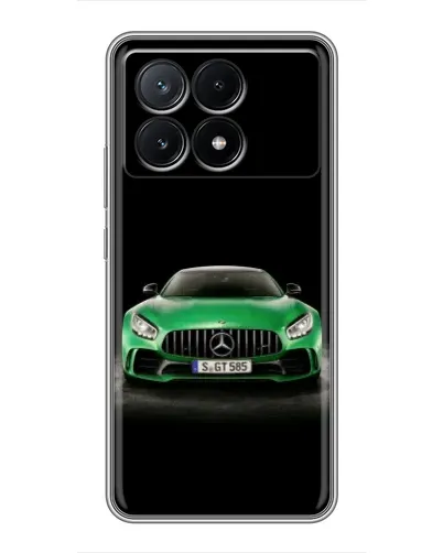 Чохол для Xiaomi POCO X6 Pro (5G) з картинкою «Mercedes — неоновий лого» Чохол для Xiaomi POCO X6 Pro (5G) з картинкою «Mercedes — неоновий лого»