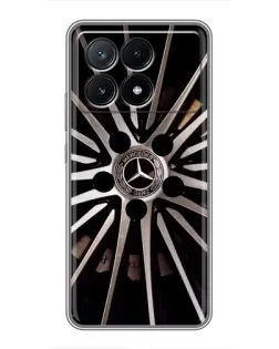 Чохол для Xiaomi POCO X6 Pro (5G) з картинкою «Диск Mercedes»
