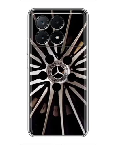 Чохол для Xiaomi POCO X6 Pro (5G) з картинкою «Диск Mercedes» Чохол для Xiaomi POCO X6 Pro (5G) з картинкою «Диск Mercedes»
