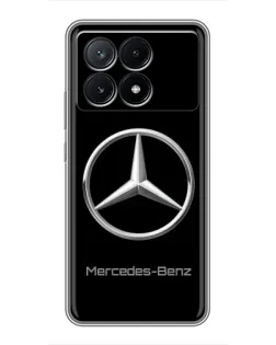 Чохол для Xiaomi POCO X6 Pro (5G) з картинкою «Mercedes Silver Logo»