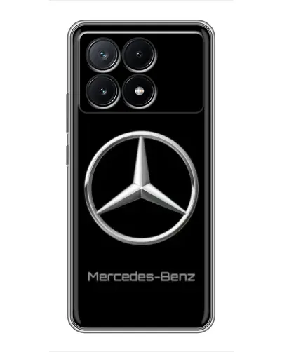 Чохол для Xiaomi POCO X6 Pro (5G) з картинкою «Mercedes Silver Logo» Чохол для Xiaomi POCO X6 Pro (5G) з картинкою «Mercedes Silver Logo»