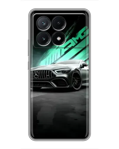 Чохол для Xiaomi POCO X6 Pro (5G) з картинкою «Темний Mercedes AMG» Чохол для Xiaomi POCO X6 Pro (5G) з картинкою «Темний Mercedes AMG»