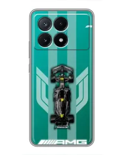 Чохол для Xiaomi POCO X6 Pro (5G) з картинкою «Mercedes AMG Petronas»