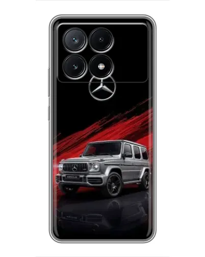 Чохол для Xiaomi POCO X6 Pro (5G) з картинкою «Mercedes G-Class червоний» Чохол для Xiaomi POCO X6 Pro (5G) з картинкою «Mercedes G-Class червоний»