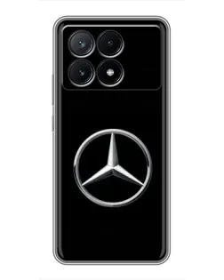 Чохол для Xiaomi POCO X6 Pro (5G) з картинкою «Mercedes класичний лого»
