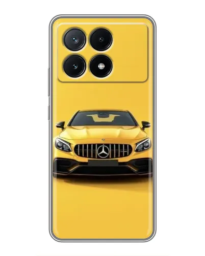 Чохол для Xiaomi POCO X6 Pro (5G) з картинкою «Жовтий Mercedes GT» Чохол для Xiaomi POCO X6 Pro (5G) з картинкою «Жовтий Mercedes GT»