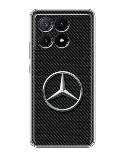 Чехол для Xiaomi POCO X6 Pro (5G) с картинкой «Карбоновый Mercedes стиль» Чехол для Xiaomi POCO X6 Pro (5G) с картинкой «Карбоновый Mercedes стиль»