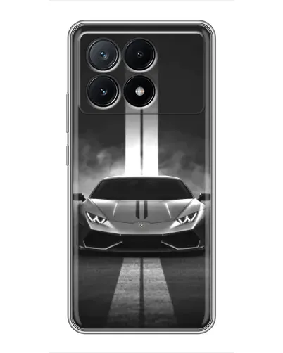 Чехол для Xiaomi POCO X6 Pro (5G) с картинкой «Lamborghini симметрия дорог» Чехол для Xiaomi POCO X6 Pro (5G) с картинкой «Lamborghini симметрия дорог»