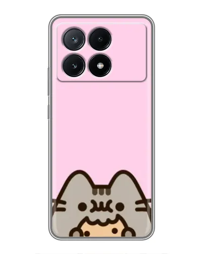 Чехол для Xiaomi POCO X6 Pro (5G) с картинкой «Pusheen и печенье» Чехол для Xiaomi POCO X6 Pro (5G) с картинкой «Pusheen и печенье»