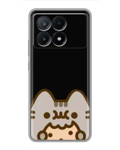 Чехол для Xiaomi POCO X6 Pro (5G) с картинкой «Пушин на черном» Чехол для Xiaomi POCO X6 Pro (5G) с картинкой «Пушин на черном»