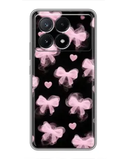 Чехол для Xiaomi POCO X6 Pro (5G) с картинкой «Геометрия банта»