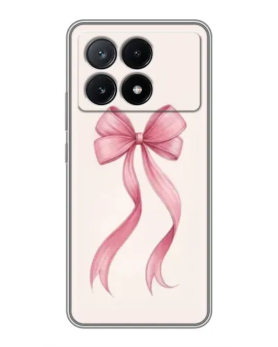 Чохол для Xiaomi POCO X6 Pro (5G) з картинкою «Рожевий бант» Чохол для Xiaomi POCO X6 Pro (5G) з картинкою «Рожевий бант»