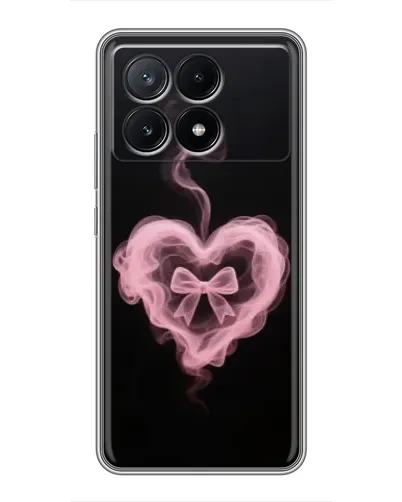 Чохол для Xiaomi POCO X6 Pro (5G) з картинкою «Димчасте серце» Чохол для Xiaomi POCO X6 Pro (5G) з картинкою «Димчасте серце»