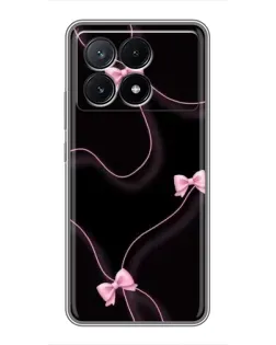 Чохол для Xiaomi POCO X6 Pro (5G) з картинкою «Рожеві стрічки» Чохол для Xiaomi POCO X6 Pro (5G) з картинкою «Рожеві стрічки»