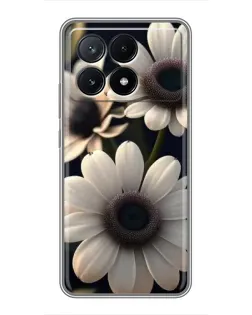 Чехол для Xiaomi POCO X6 Pro (5G) с картинкой «Белые маргаритки макро» Чехол для Xiaomi POCO X6 Pro (5G) с картинкой «Белые маргаритки макро»