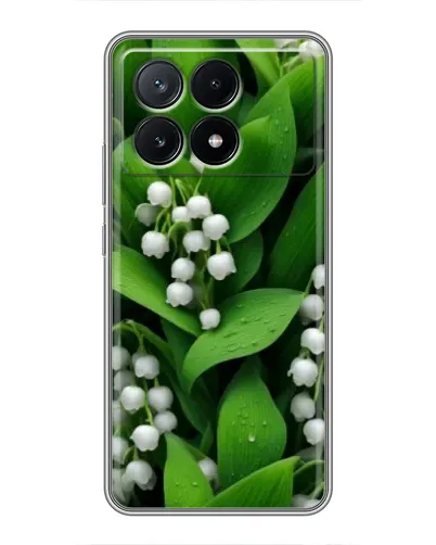 Чехол для Xiaomi POCO X6 Pro (5G) с картинкой «Ландыши в зелени» Чехол для Xiaomi POCO X6 Pro (5G) с картинкой «Ландыши в зелени»