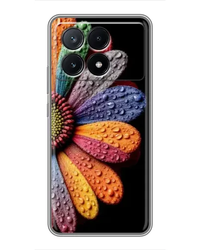 Чехол для Xiaomi POCO X6 Pro (5G) с картинкой «Радужный цветок» Чехол для Xiaomi POCO X6 Pro (5G) с картинкой «Радужный цветок»