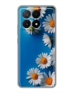 Чехол для Xiaomi POCO X6 Pro (5G) с картинкой «Белоснежные маргаритки» Чехол для Xiaomi POCO X6 Pro (5G) с картинкой «Белоснежные маргаритки»