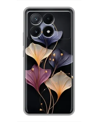 Чехол для Xiaomi POCO X6 Pro (5G) с картинкой «Лиловые цветы грации» Чехол для Xiaomi POCO X6 Pro (5G) с картинкой «Лиловые цветы грации»
