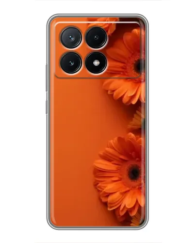 Чехол для Xiaomi POCO X6 Pro (5G) с картинкой «Оранжевые герберы» Чехол для Xiaomi POCO X6 Pro (5G) с картинкой «Оранжевые герберы»