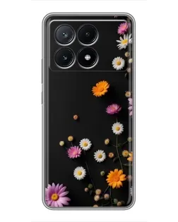 Чехол для Xiaomi POCO X6 Pro (5G) с картинкой «Цветочная композиция» Чехол для Xiaomi POCO X6 Pro (5G) с картинкой «Цветочная композиция»
